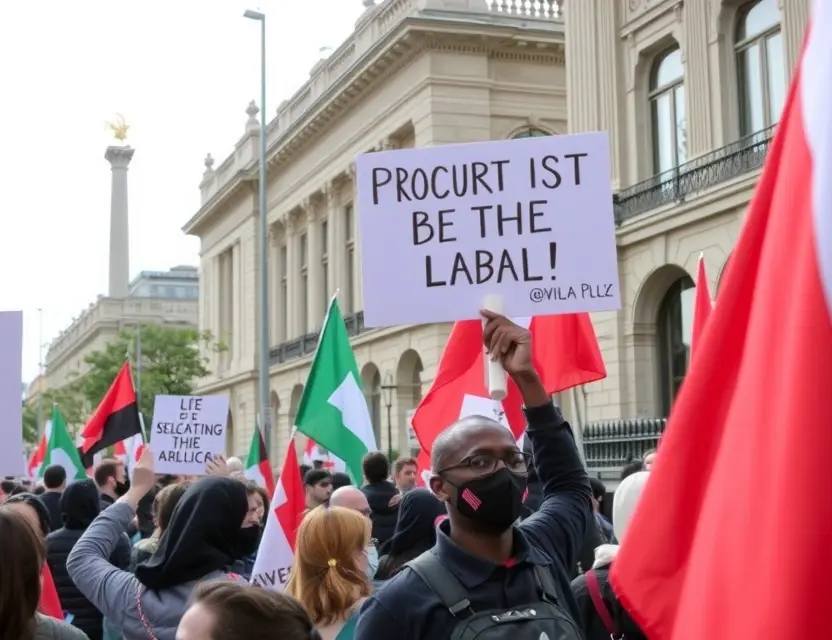 Протесты против коррупции в столице